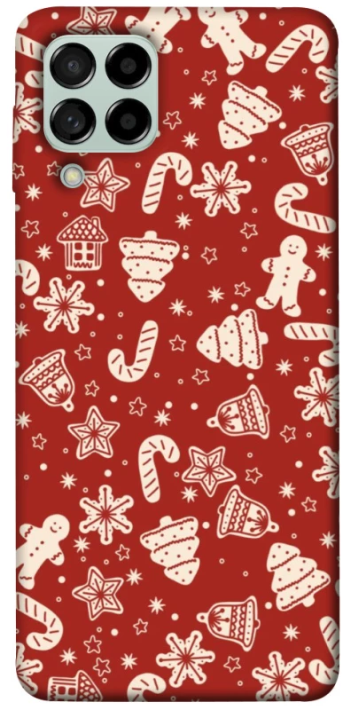 Чохол на Samsung Galaxy M53 5G Новорічний v3 фото 1 з 1