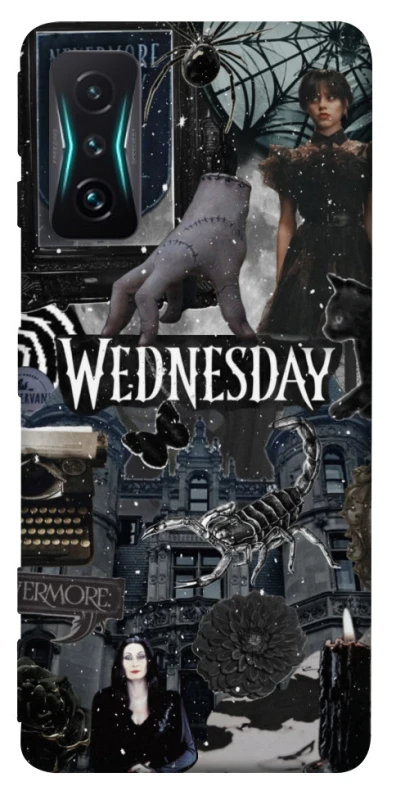 Чохол на Xiaomi Redmi K50 Gaming Wednesday Collage ver.2 фото 1 з 1