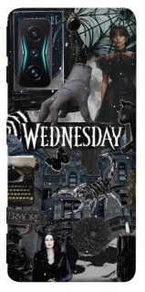 Чохол на Xiaomi Redmi K50 Gaming Wednesday Collage ver.2 фото 1 з 1