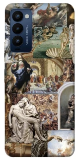 Чехол на TECNO Camon 18 Art collage ver.10 фото 1 из 1