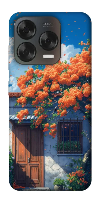 Чехол на ZTE Blade V70 Design Flowering фото 1 из 2