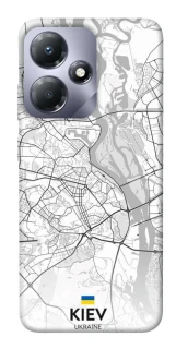 Чохол на Infinix Hot 30 Play Kiev white map фото 1 з 1