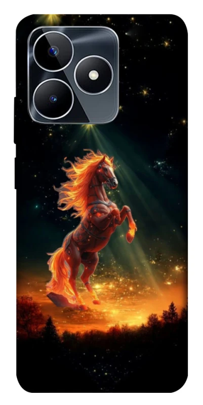 Чохол на Realme C53 Red Fire Horse ver.2 фото 1 з 1