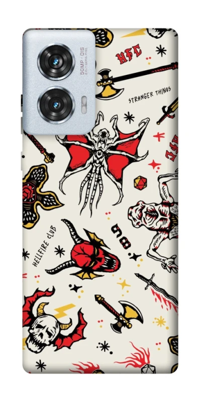 Чохол на Motorola Edge 50 Fusion Stranger Things ver.2 фото 1 з 1