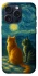 Чохол на Apple iPhone 15 Pro (6.1") Cats under the stars фото 1 з 1