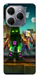 Чохол на TECNO Spark 20 Pro Minecraft dungeon фото 1 з 1