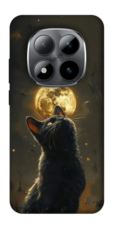 Чохол на Xiaomi Redmi Note 15 Pro 5G Кіт під місяцем v2 фото 1 з 1