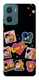 Чехол на Motorola Moto G06 Love is фото 1 из 1