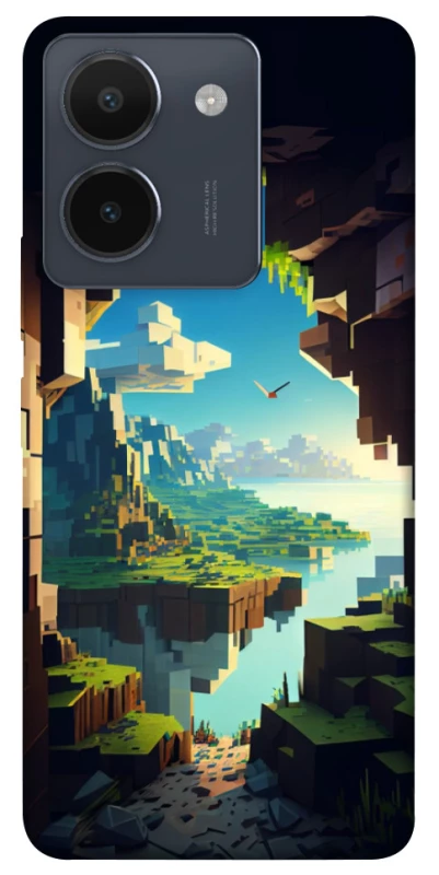 Чохол на Vivo Y36 Minecraft sunrise фото 1 з 1