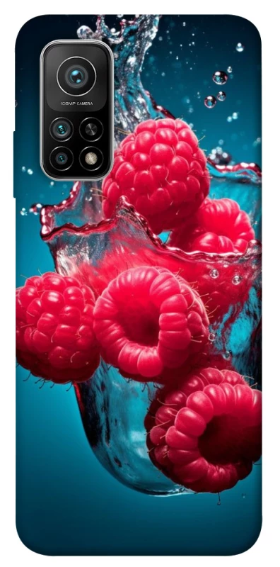 Чохол на Xiaomi Mi 10T Малинка у воді фото 1 з 1