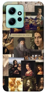 Чехол на Xiaomi Redmi Note 12 4G Leonardo da Vinci фото 1 из 1