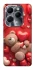 Чохол на Infinix Hot 40 Pro bear in hearts фото 1 з 1