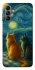 Чохол на Samsung Galaxy A04s Cats under the stars фото 1 з 1