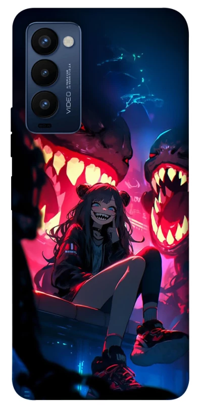 Чехол на TECNO Camon 18 Anime girl фото 1 из 1