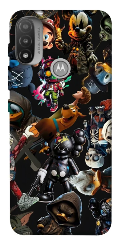 Чохол на Motorola Moto E20 Cartoons фото 1 з 1