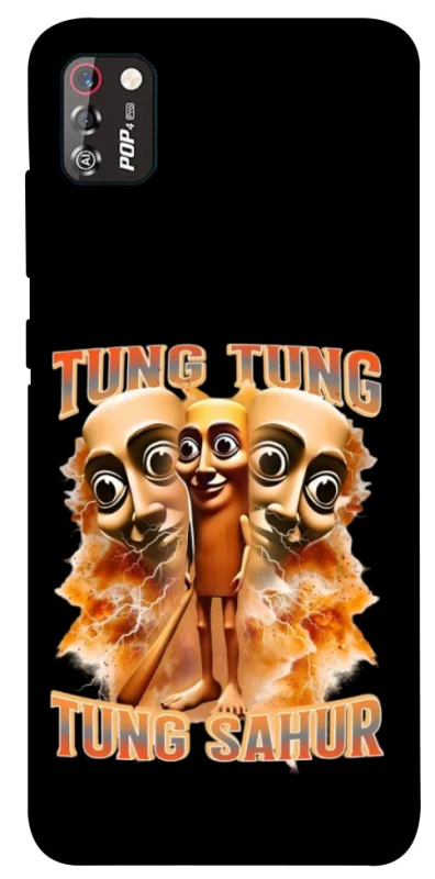 Чохол на TECNO POP 4 Pro Tung Tung Tung Sahur фото 1 з 1