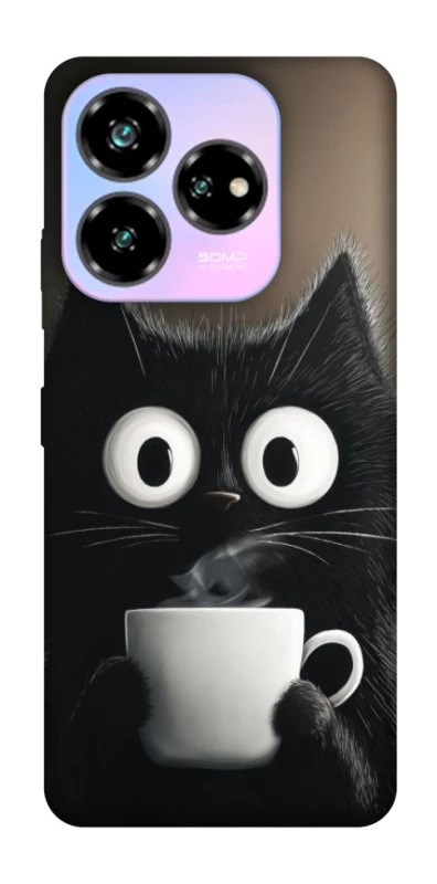 Чохол на ZTE Nubia V60 Desing morning cat фото 1 з 1