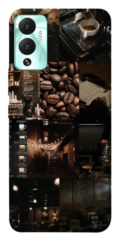 Чохол на Infinix Hot 12 Play Coffee collage ver.1 фото 1 з 1