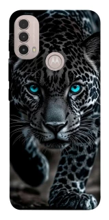 Чехол на Motorola Moto E40 blue eye leo фото 1 из 1