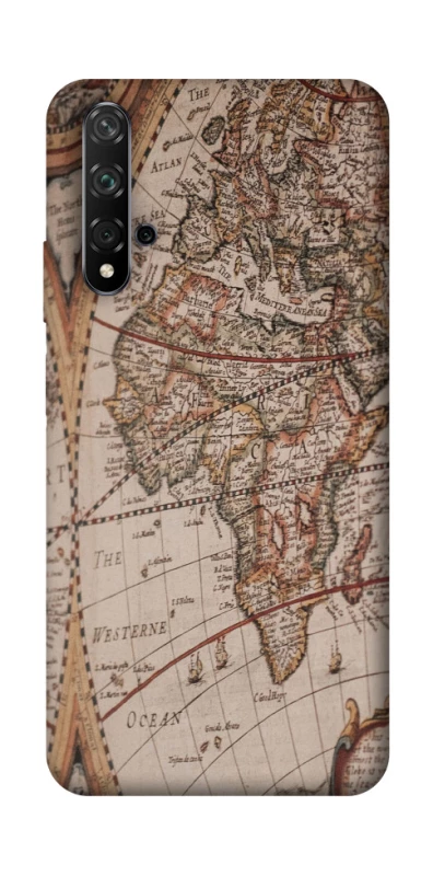 Чехол на Huawei Honor 20 / Nova 5T Карта путешествий фото 1 из 1