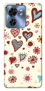 Чохол на Motorola Edge 40 Pretty hearts фото 1 з 1