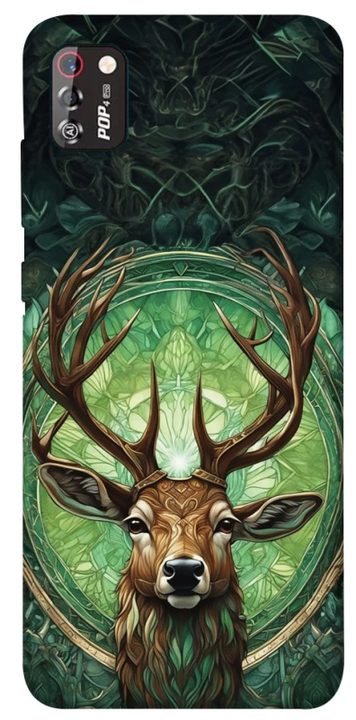 Чохол на TECNO POP 4 Pro Скандинавський олень фото 1 з 1