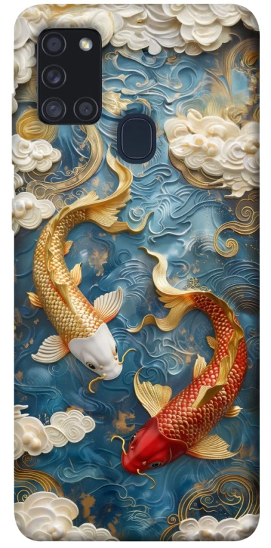 Чехол на Samsung Galaxy A21s Koi carp фото 1 из 1