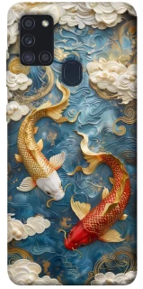 Чехол на Samsung Galaxy A21s Koi carp фото 1 из 1