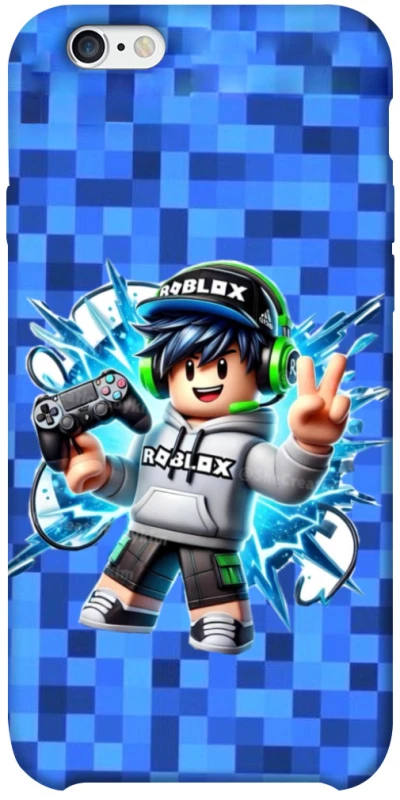 Чехол на Apple iPhone 6/6s plus (5.5") Roblox collage ver.6 фото 1 из 1