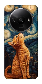 Чехол на Xiaomi Redmi A3 van gogh cat фото 1 из 1