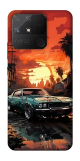 Чохол на Realme Narzo 50A Car at sunset фото 1 з 1