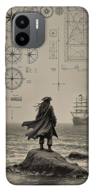 Чехол на Xiaomi Redmi A1 / A2 Captain Jack Sparrow фото 1 из 1