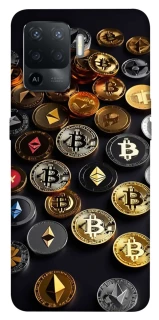 Чехол на Oppo Reno 5 Lite Many coins фото 1 из 1