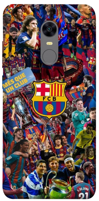 Чохол на Xiaomi Redmi 5 Plus / Redmi Note 5 (Single Camera) FC Barcelona v4 фото 1 з 1
