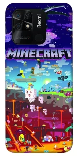 Чехол на Xiaomi Redmi 10C Minecraft world фото 1 из 1