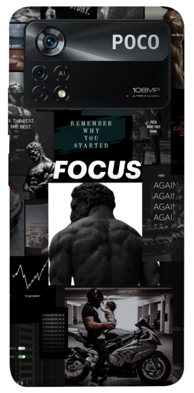 Чехол на Xiaomi Poco X4 Pro 5G Focus фото 1 из 1