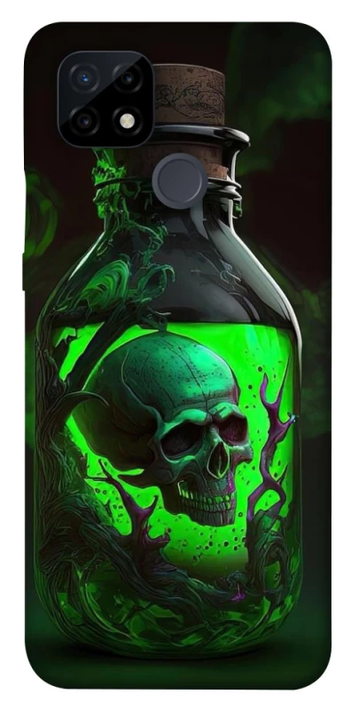 Чохол на Realme C21 Skull bottle фото 1 з 1