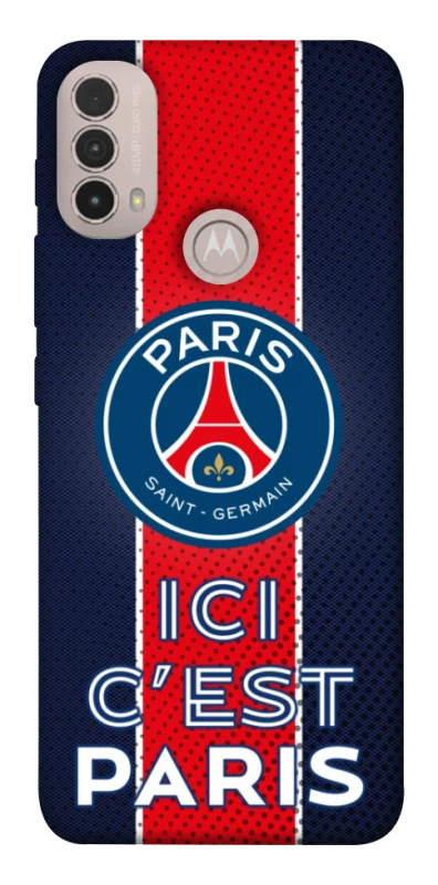 Чохол на Motorola Moto E40 FC PSG v1 фото 1 з 1
