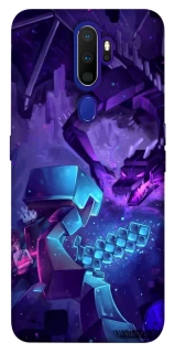 Чехол на Oppo A5 (2020) / Oppo A9 (2020) Minecraft dragon фото 1 из 1