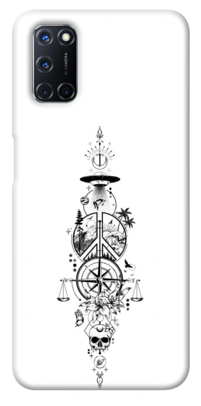 Чехол на Oppo A52 / A72 / A92 Tattoo ver.7 фото 1 из 1