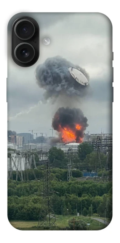 Чехол на Apple iPhone 16 Plus Moscow never sleeps ver.4 фото 1 из 1