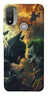 Чохол на Motorola Moto E20 Batman and the Joker фото 1 з 1