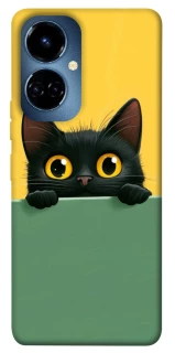 Чохол на TECNO Camon 19 Black cat v2 фото 1 з 1