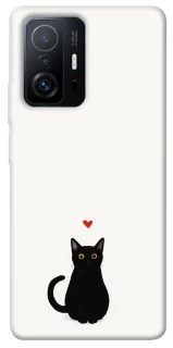Чохол на Xiaomi 11T / 11T Pro cat in love фото 1 Чохол на Xiaomi 11T / 11T Pro cat in love фото 1 з 1