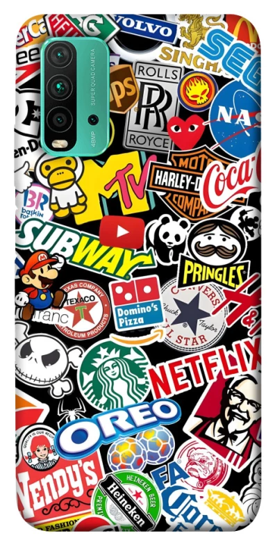 Чохол на Xiaomi Redmi Note 9 4G / Redmi 9 Power brands фото 1 з 1