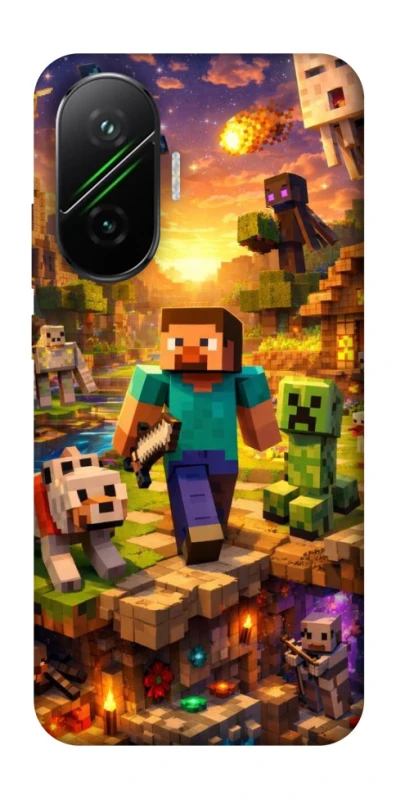 Чехол на Xiaomi Poco F7 Minecraft v6 фото 1 из 1