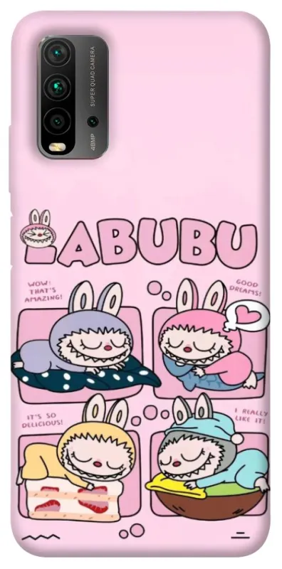 Чохол на Xiaomi Redmi 9T Labubu Dreams Collage фото 1 з 1