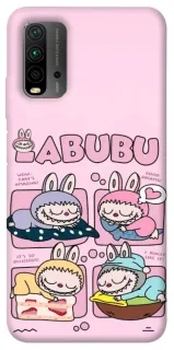 Чохол на Xiaomi Redmi 9T Labubu Dreams Collage фото 1 з 1