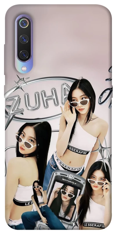 Чехол на Xiaomi Mi 9 Kazuha v2 - LE SSERAFIM фото 1 из 1