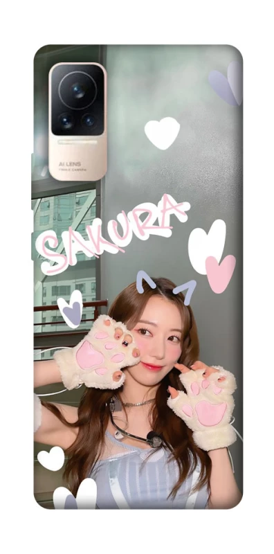 Чохол на Xiaomi Civi 6 Sakura - LE SSERAFIM фото 1 з 1